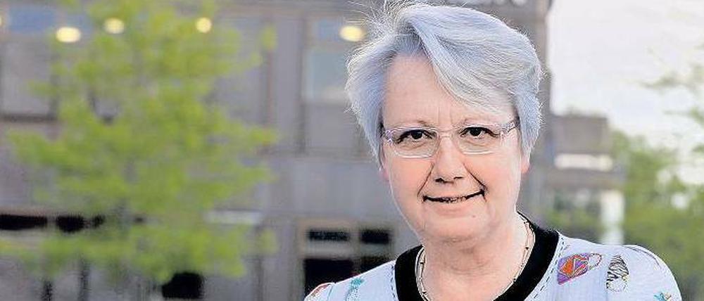 Auf dem Campus. Schavan ist Honorarprofessorin der FU. 