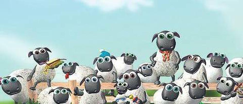 Schäfchen zählen heißt es beim Spiel „Farmerama“ des Herstellers Bigpoint. Die Nutzer können sich in der virtuellen Welt einen Bauernhof aufbauen. Foto: dpa