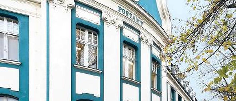 Das ehemalige Postamt Martin-Buber-Straße.