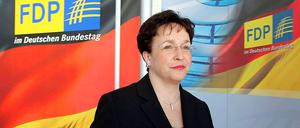 Steht wieder in der Kritik: Die Vorsitzende der FDP-Bundestagsfrraktion Birgit Homburger.