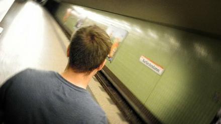 Gewaltopfer auf dem U-Bahnhof Kurfürstendamm.
