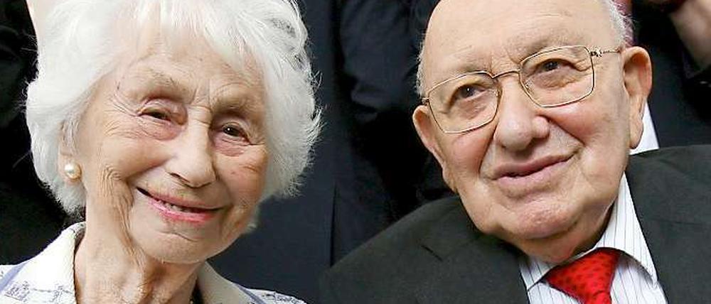 Jahrzehntelang ein Ehepaar: Teofila und Marcel Reich-Ranicki.