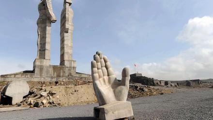 Die Steine des Anstoßes im nordosttürkischen Kars.
