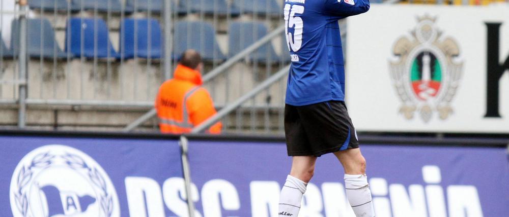 Arminia Bielefeld muss den Gang in die Dritte Liga antreten.