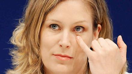 Unter Druck: Silvana Koch-Mehrin, Europaabgeordnete der FDP.
