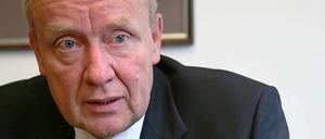 Ruprecht Polenz (CDU), Vorsitzender des Auswärtigen Ausschusses des Bundestages 