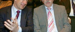 Thilo Sarrazin (re.) mit IHK-Geschäftsführer Jan Eder.
