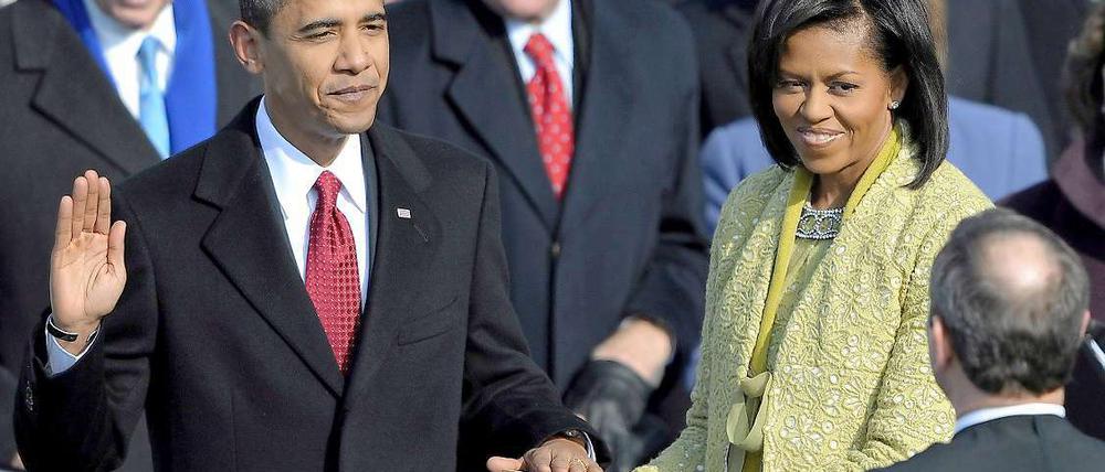Im Januar 2009 legte Barack Obama den Amtseid ab. 