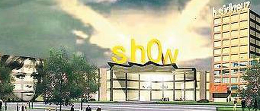 Vorplatzshow. Am Bahnhof Südkreuz könnt ein Entertainment-Quartier entstehen. Erlaubt wäre alles, was Krach macht.