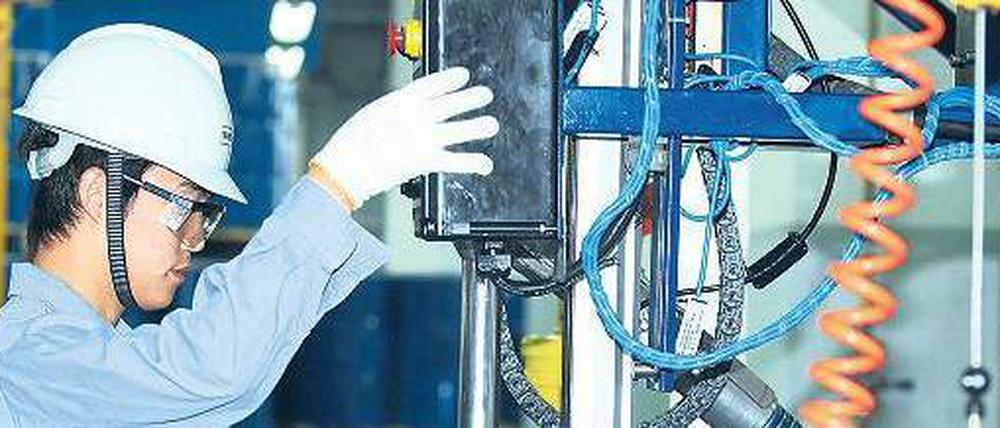 Vor Ort. Deutsche Firmen produzieren immer häufiger dort, wo ihre Absatzmärkte liegen, zum Beispiel Wacker Chemie in Zhangijagang (China). 