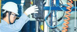 Vor Ort. Deutsche Firmen produzieren immer häufiger dort, wo ihre Absatzmärkte liegen, zum Beispiel Wacker Chemie in Zhangijagang (China). 