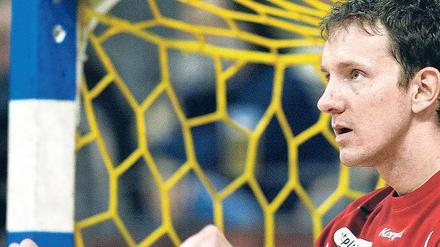 Ein Mann, zwei Fäuste. Petr Stochl zeigte gegen Gummersbach eine überragende Leistung und hielt 19 Würfe.