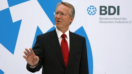 Servus, macht's gut: Der CSU-Politiker Werner Schnappauf zieht sich beim BDI zurück.