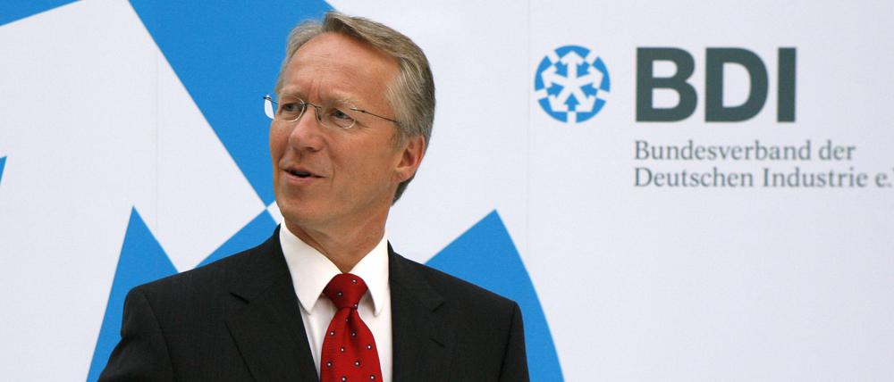 Servus, macht's gut: Der CSU-Politiker Werner Schnappauf zieht sich beim BDI zurück.
