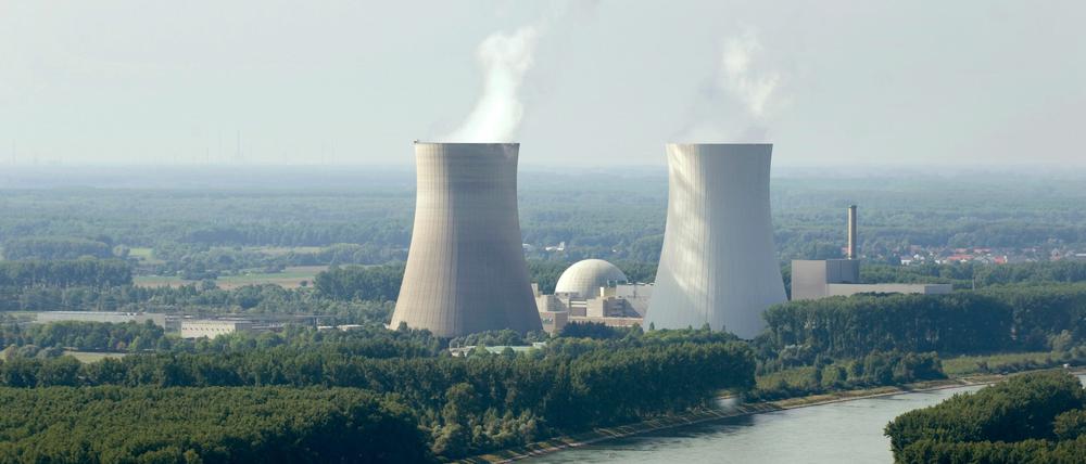 Das Kernkraftwerk Philippsburg im Landkreis Karlsruhe.