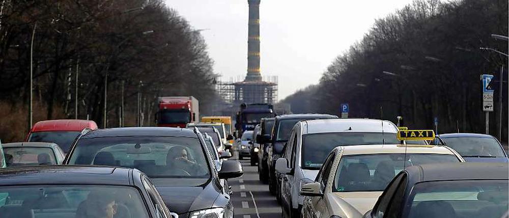 Weniger Staus durch weniger Autofahrer in Berlin?