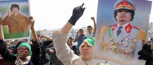 Gaddafis Anhänger feiern schon ihren vermeintlichen Sieg. Darf Deutschland da einfach wegsehen?