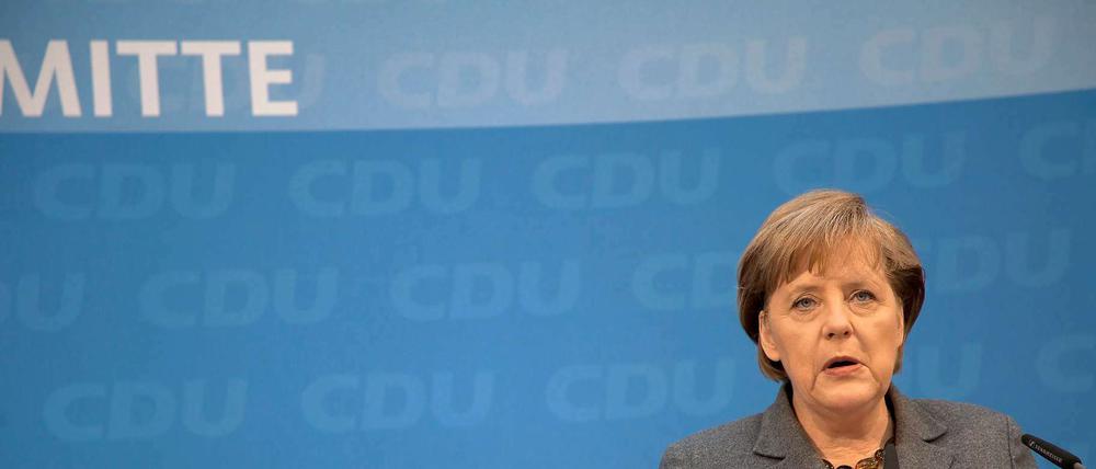 Auf der Suche nach der Mitte haben sich schon einige Kanzler verlaufen: Angela Merkel.