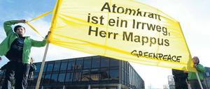 Rückenwind. Die Debatte um die Zukunft der Atomkraft bestimmt die letzten Tage des Wahlkampfs in Baden-Württemberg.