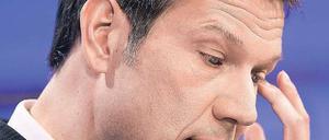 Das ging ins Auge. Telekom-Chef René Obermann hat das Amerikageschäft schon lange keine Freude mehr gemacht. Seit über einem Jahr sucht er nach einer Lösung. Foto: dpa