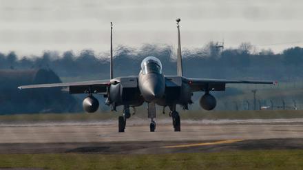 US-Kampfjet vom Typ F-15.