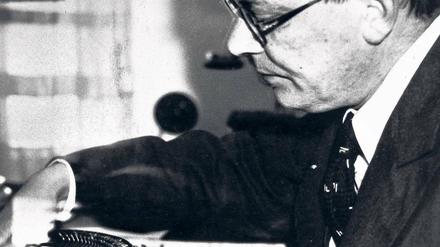 Literarischer Widerstand. Fallada, 1934, , im Jahr nach seiner Verhaftung. Foto: Ullstein