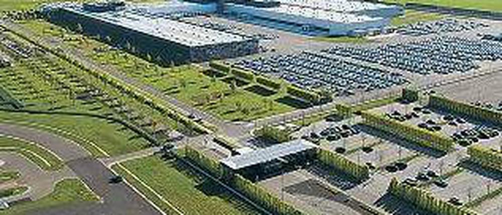 Jobfabrik. Die Mitarbeiterzahl von Porsche in Leipzig wird fast verdreifacht. Foto: dapd