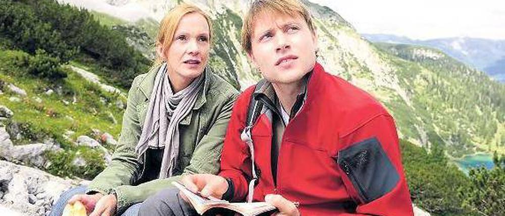 Wer war’s? Thomas Hafner (Max Riemelt) gerät für die Münchner Kommissarin Hanna Weiß (Katja Flint) unter Mordverdacht. Foto: ZDF
