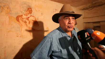 Zahi Hawass.