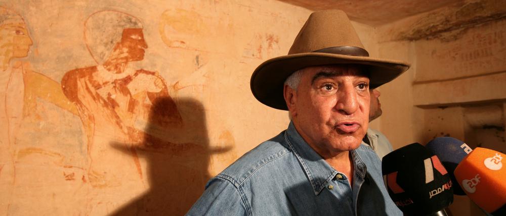 Zahi Hawass.