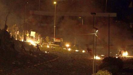 Bilanz des Grauens: Nach Zusammenstößen am Rande einer Kopten-Demonstration in Kairo starben 13 Menschen, zahlreiche weitere wurden verletzt.