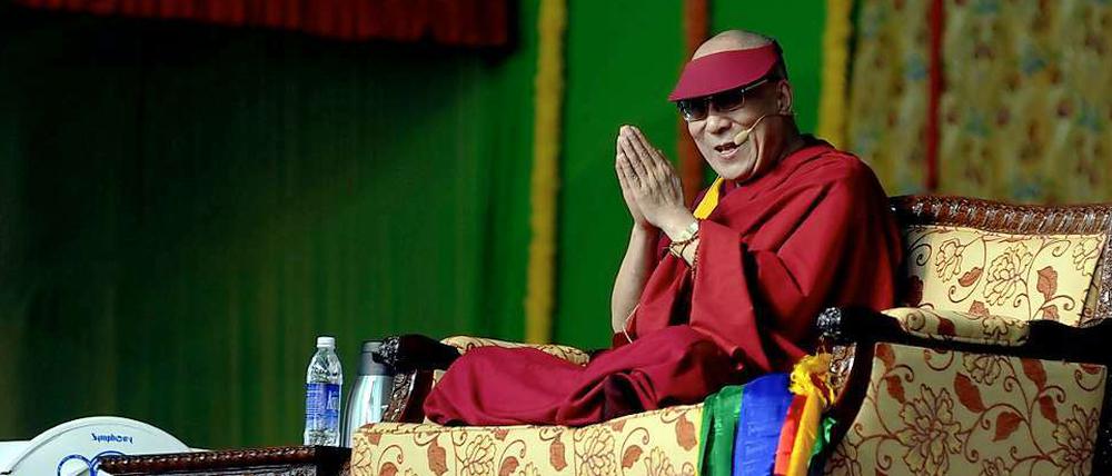 Religiös und politisch: der Dalai Lama.