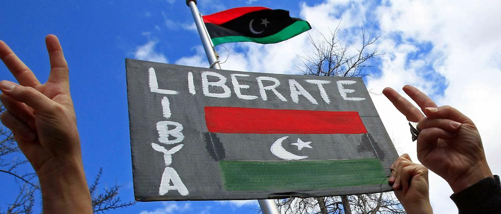 Die Libyer kämpfen um ihre Freiheit.