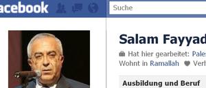 Sucht Kontakt zur jungen Generation: Salam Fayyad.