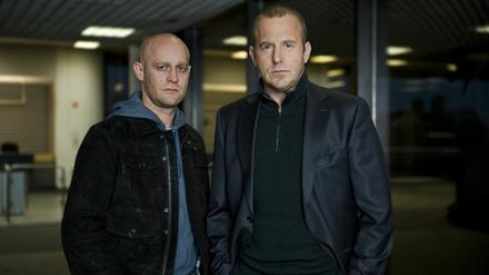 Der Agent (Jürgen Vogel, links) und der Kommissar (Heino Ferch).
