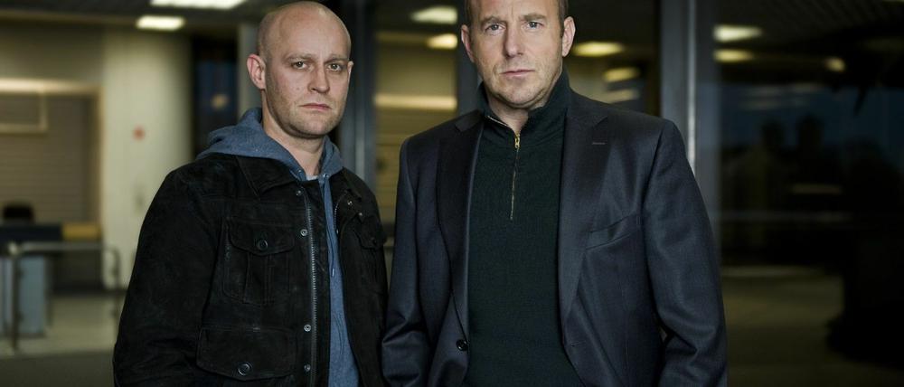 Der Agent (Jürgen Vogel, links) und der Kommissar (Heino Ferch).