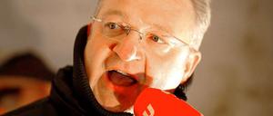 Frank Henkel, Spitzenkandidat der Berliner CDU, wünscht sich eine Bürger-Polizei.