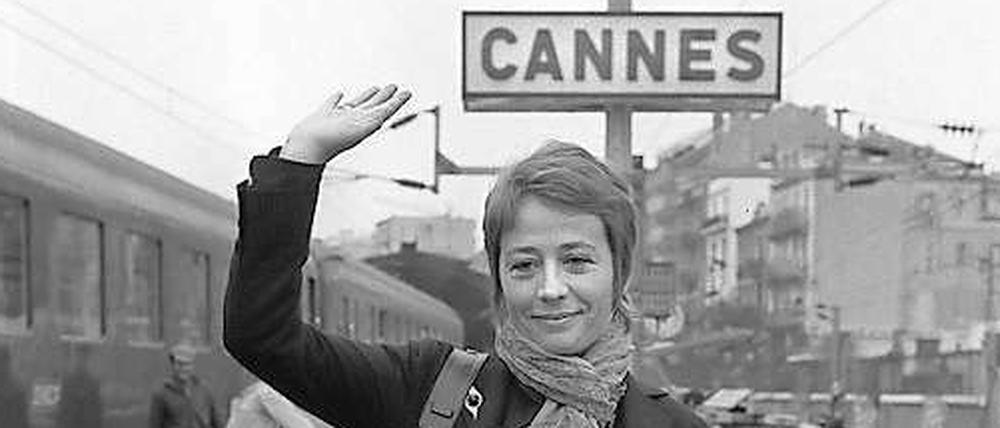 Annie Girardot in Cannes 1972.