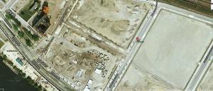 Lückenhaft. Wo heute eigentlich die O2-Arena am Ostbahnhof steht, sieht man bei Google Maps noch Brache. 
