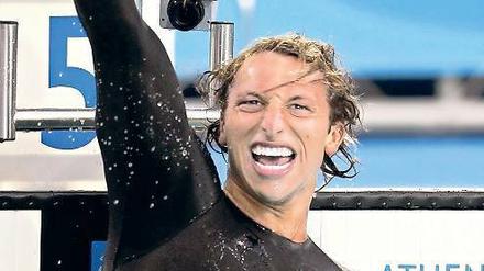 Wasserkraftwerk. Australiens Schwimmheld brachte es auf fünf olympische Goldmedaillen – und einen Dopingverdacht. Foto: ddp