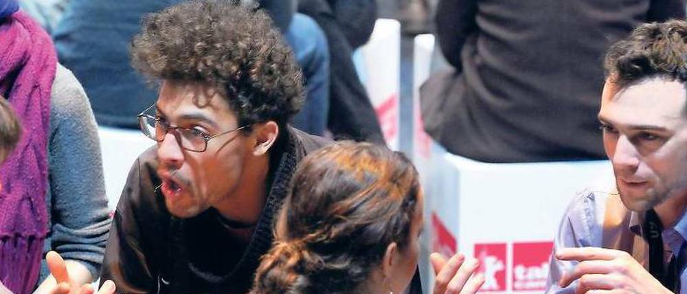 Am Ende verstehen sich alle. Auch wenn manchmal Gesten bei der Konversation helfen müssen – die jungen Könner beim Talent Campus der Berlinale sprechen eine Sprache. 