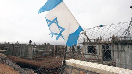 Stein des Anstoßes. Israel steht wegen seines Siedlungsbaus – wie hier in Har Gilo bei Jerusalem – in der Kritik. Foto: Baz Ratner/Reuters