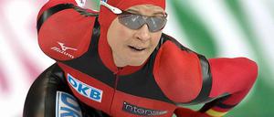 Schnell zurück: Claudia Pechstein.