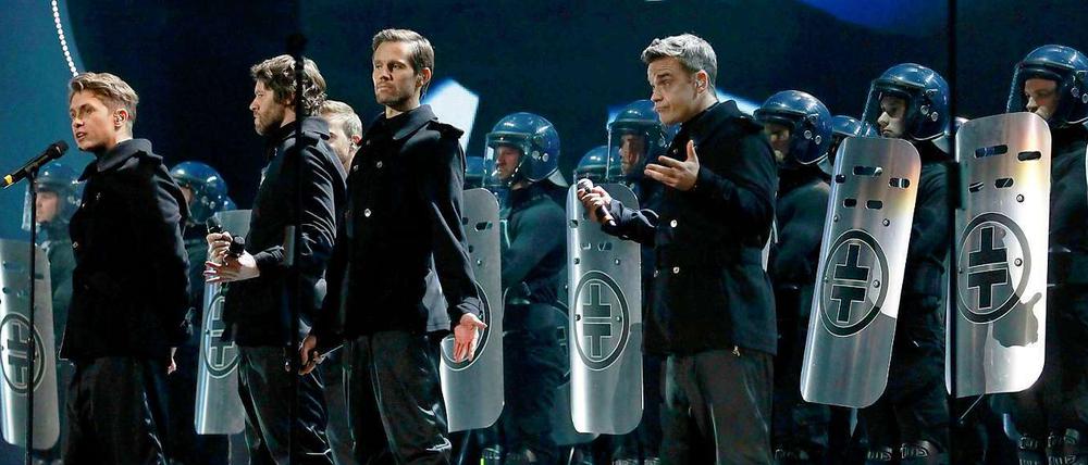 Take That im Großeinsatz.
