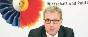 Norbert Röttgen nahm die Berichte der Unternehmen entgegen.