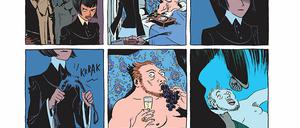 Sinistre Praktiken: Eine Seite aus dem aktuellen dritten Band.