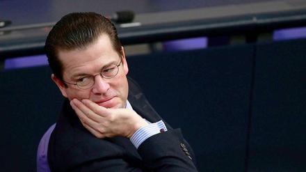 Verteidigungsminister Karl-Theodor zu Guttenberg.