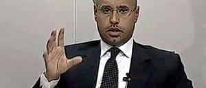 Gaddafi-Sohn Saif el Islam.