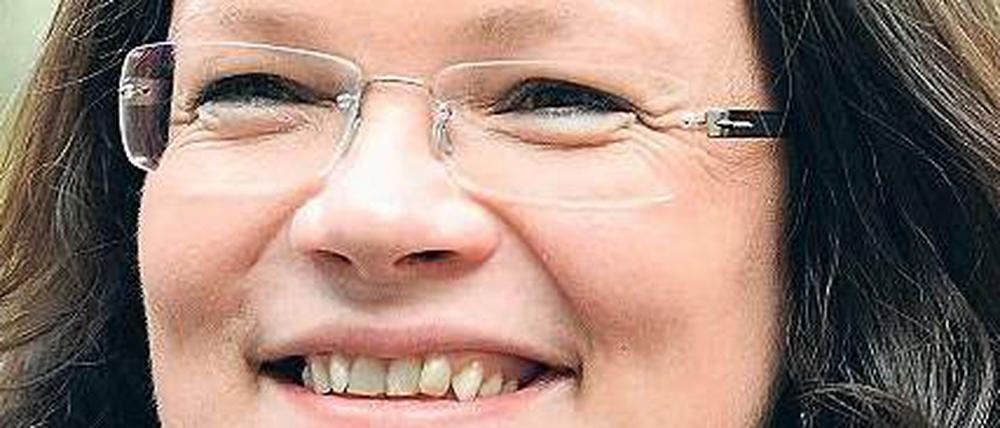 SPD-Generalsekretärin Andrea Nahles.