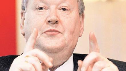 Für einen Fonds für Altschulden. Peter Heesen will die öffentlichen Haushalte entlasten. Foto: Paul Zinken